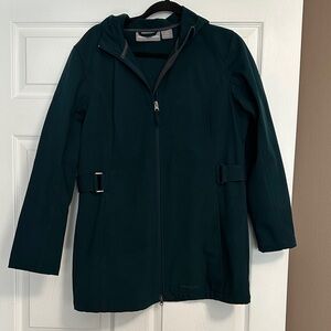 Blue emerald size 12 to 14 free tech hooded zip front jacket